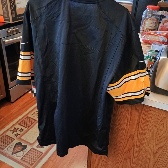 Nike Black and Yellow Men's Jersey - Picture 2 of 3